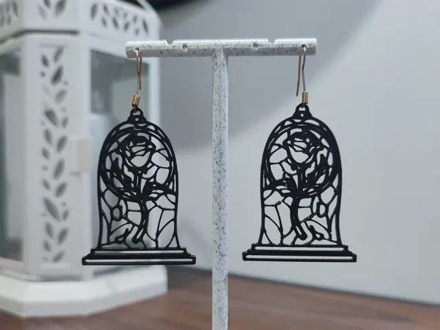 Aretes Jardín de Cristal Prohibido
