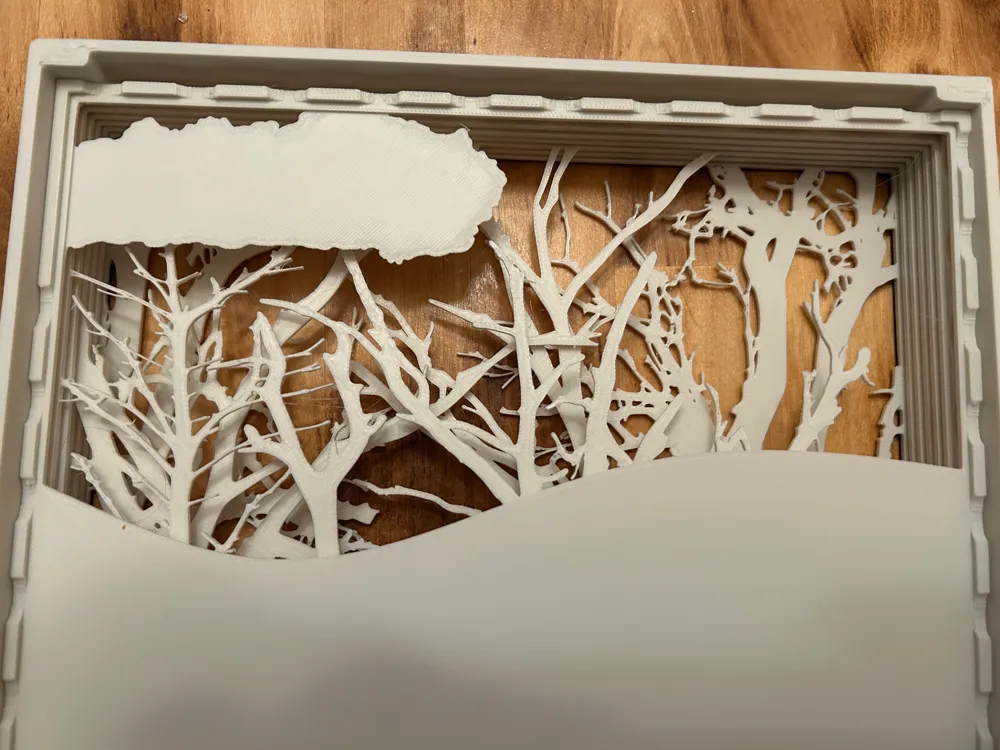 Multi-Layer Fox Lightbox Nature in Layers (No AMS) by MetaMatter 3D ...