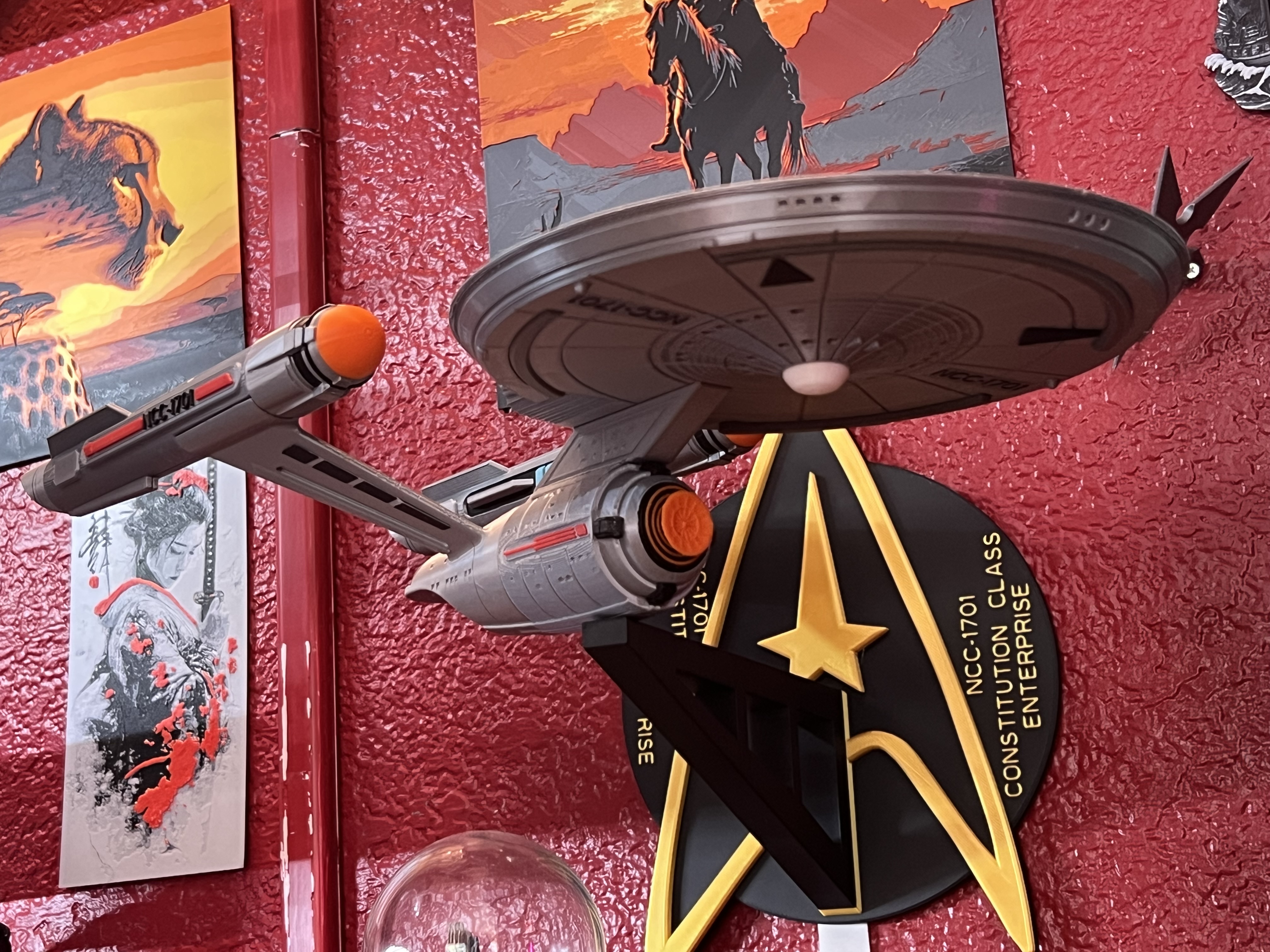 Miniatura 8 do modelo 3D Enterprise Constitution Class