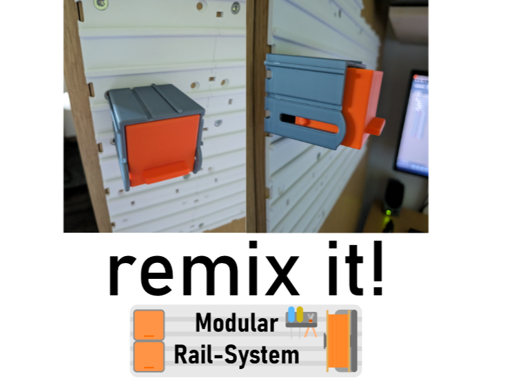 Modulares Schienensystem Standard Box - REMIXT ES