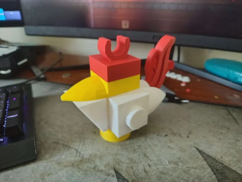 LEh GOugh Fortnite chicken 5x scale no AMS