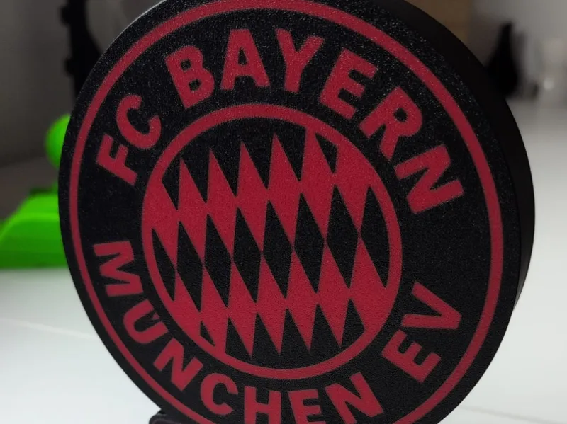FCB FC Bayern München Lightbox mit Namen