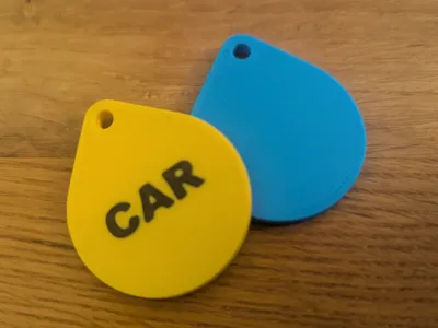 NFC / RFID Tag Ø25mm ,2-Piece, Easy to Disassemble