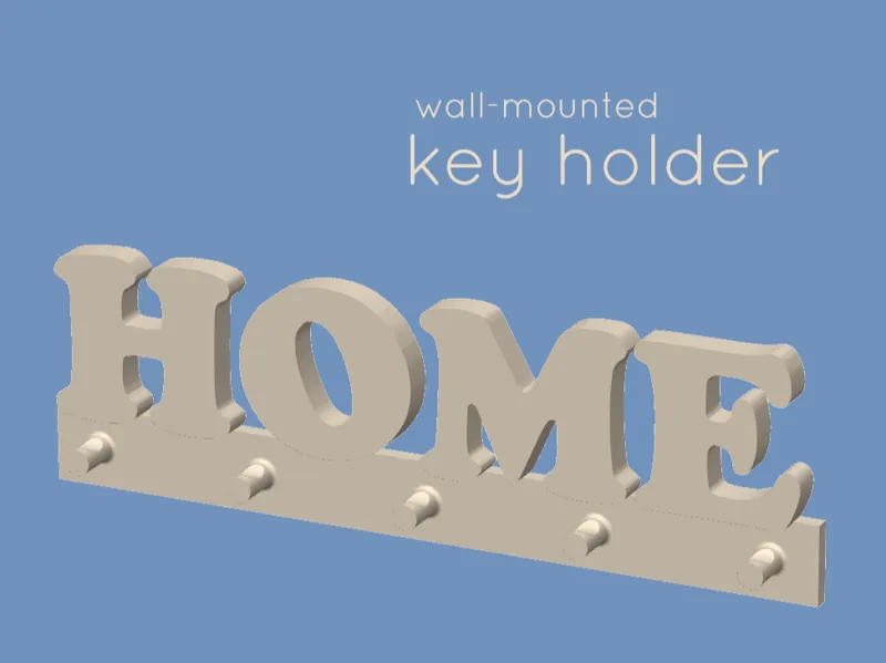 Wall-monted Key Holder