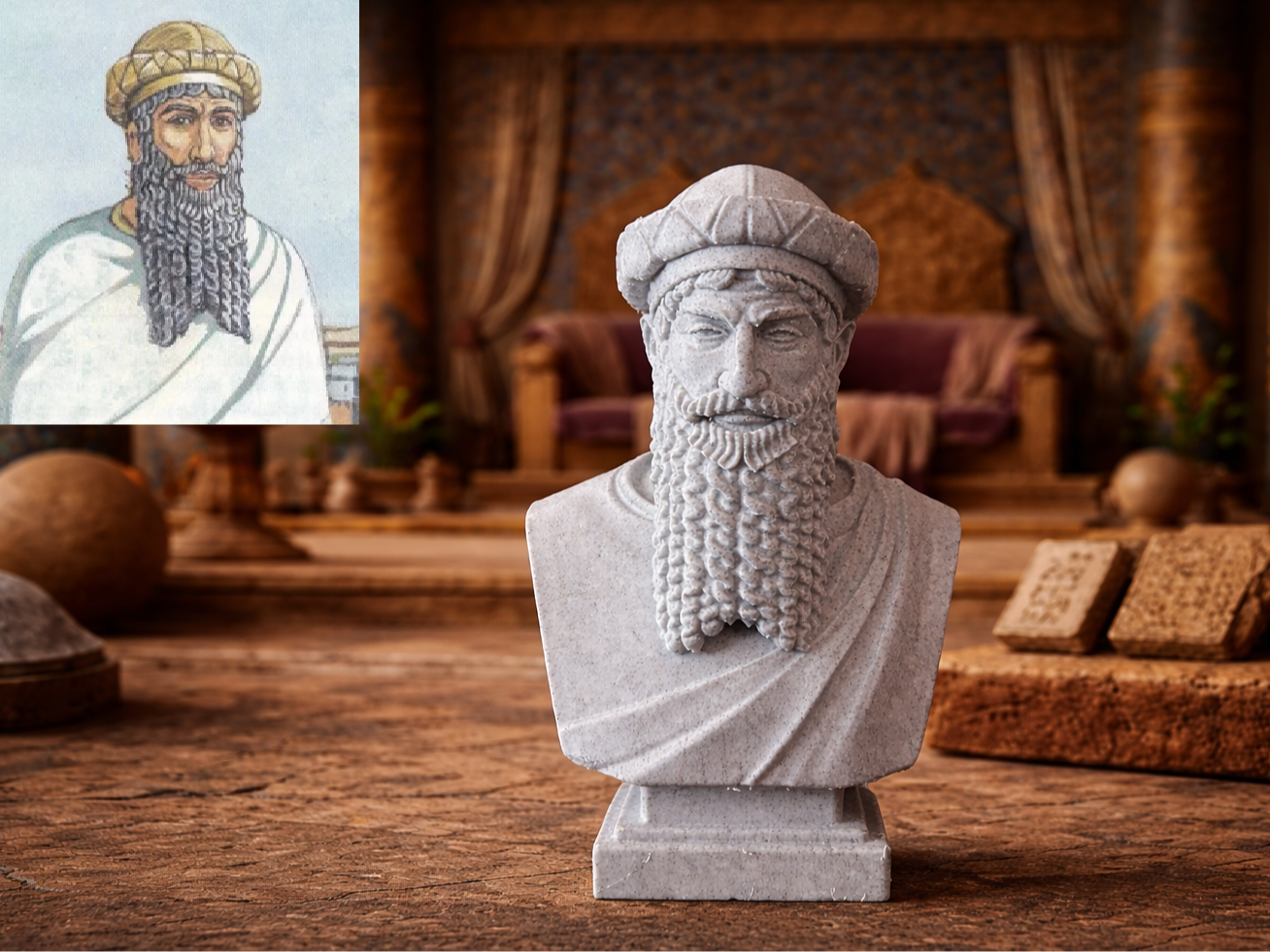 Hammurabi Bust