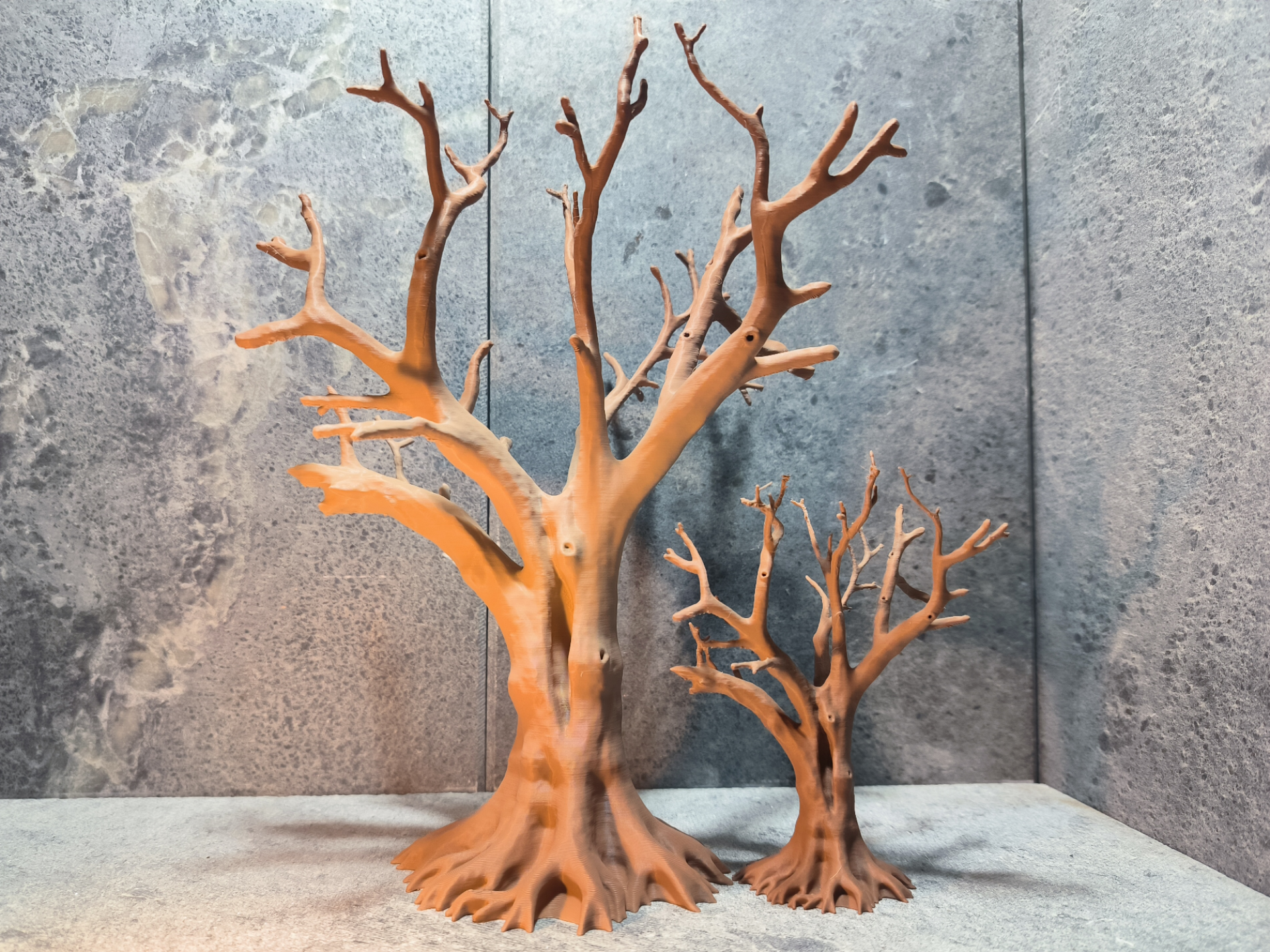 Alter teilweise abgestorbener Baum - 11/15/18 cm