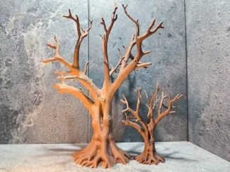 Alter teilweise abgestorbener Baum - 11/15/18 cm