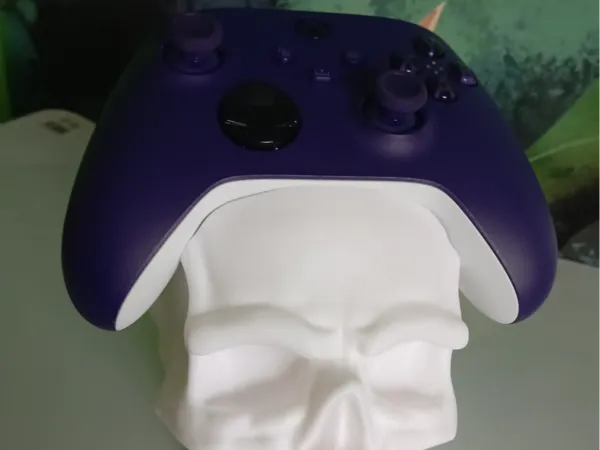 Support manette tête de mort