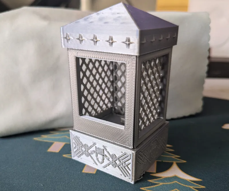 3d nozzle reliquary