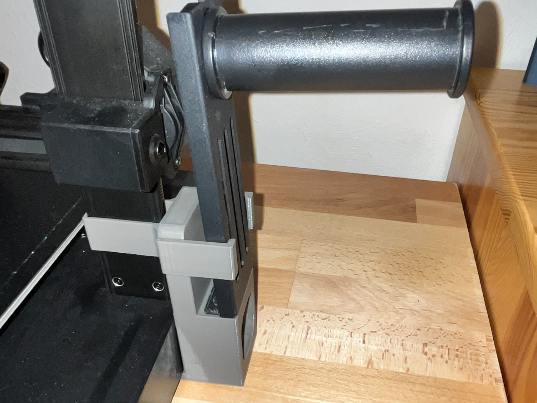 Ender 3v3 SE seitlicher Spulenhalter + Führung 