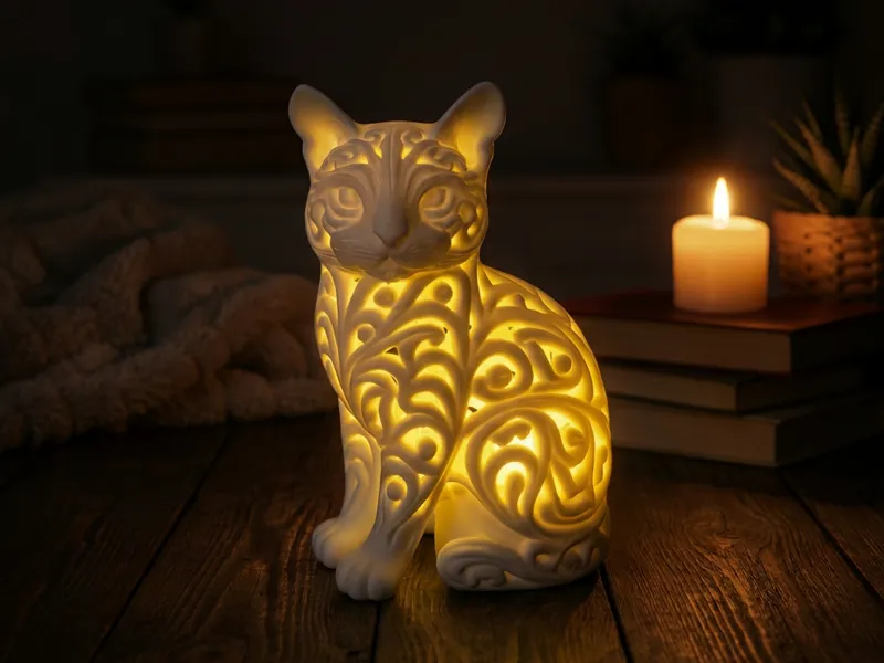 Lumorna Lichtmoment | Katze sitzend