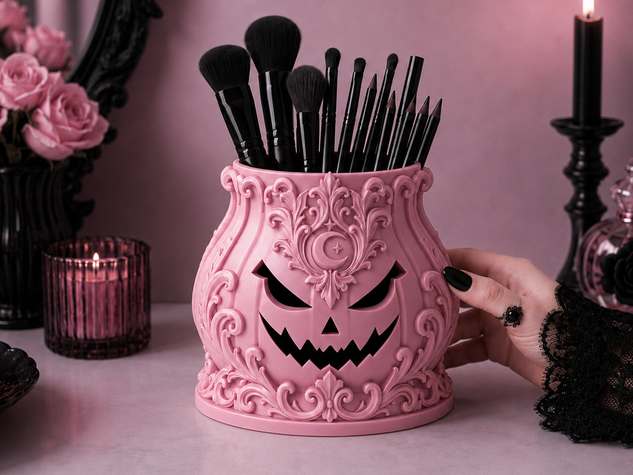 Goth Halloween Samhain organizere Tealight Holder - 1