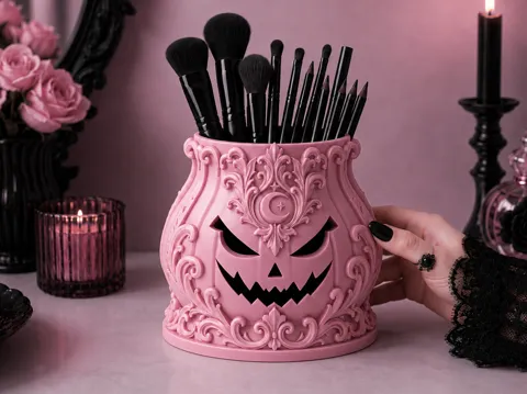 Accesorio de iluminación decorativa: Goth Halloween Samhain organizere Tealight Holder — referencia de MakerWorld