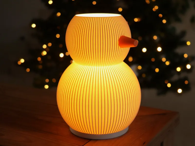 KUMOLAF - Snowman Lamp - KUMO Christmas Edition