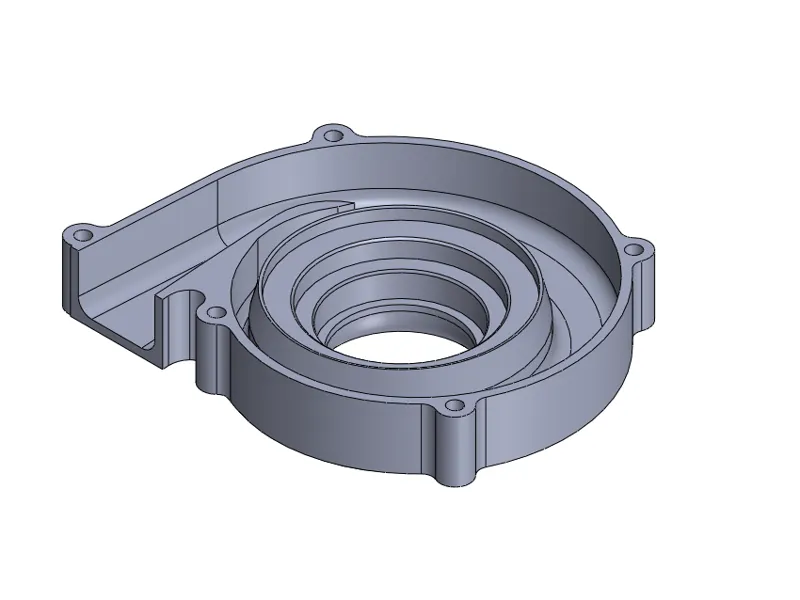 Compressor housing upper