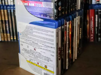 Slim Blu-Ray rack