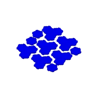 Terrain hexagonal effet eau pour jeux de rôle et de figurines — photo 4
