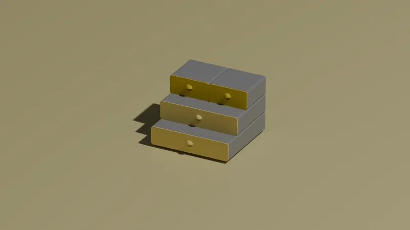 Customizable desk organizer drawers