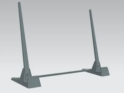 Lightweight 12 inch record Stand