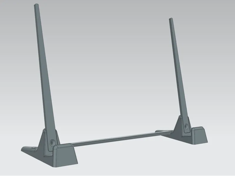 Lightweight 12 inch record Stand