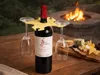 Center circle diameter approx 31mm, fits most wine bottles