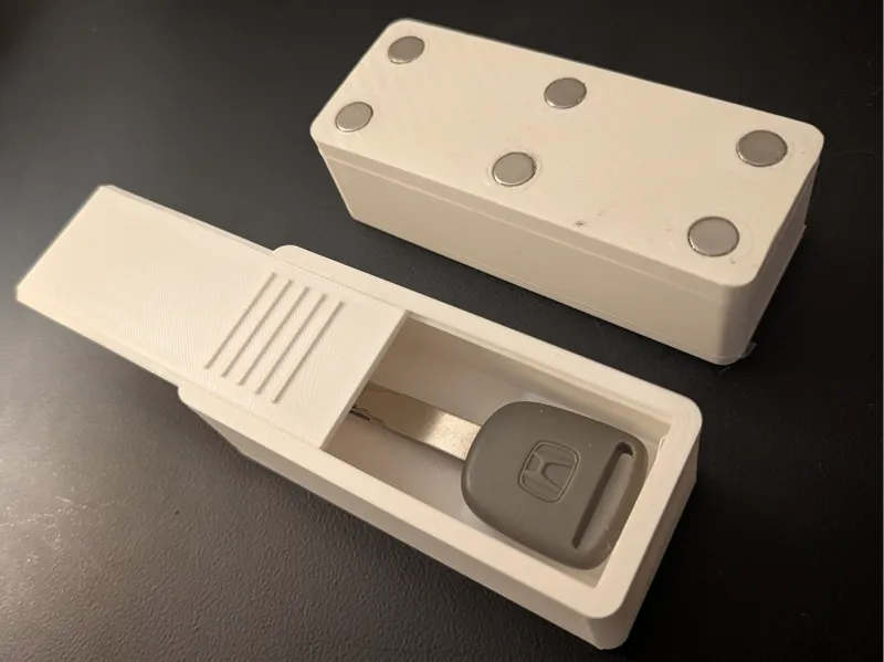 Magnetic Hide-A-Key Box - Never lose your keys!