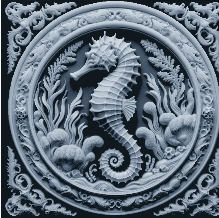 Sea Horse - HueForge