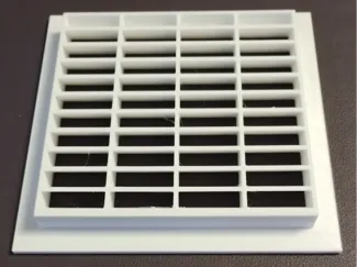 Grille de bouche d'aération