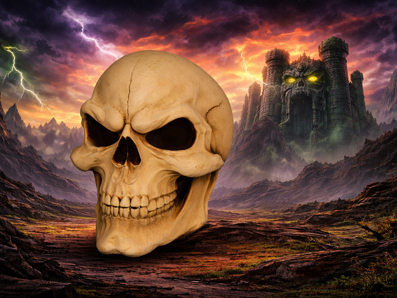 Human Skull / Totenkopf – Detailreiches 3D-Modell