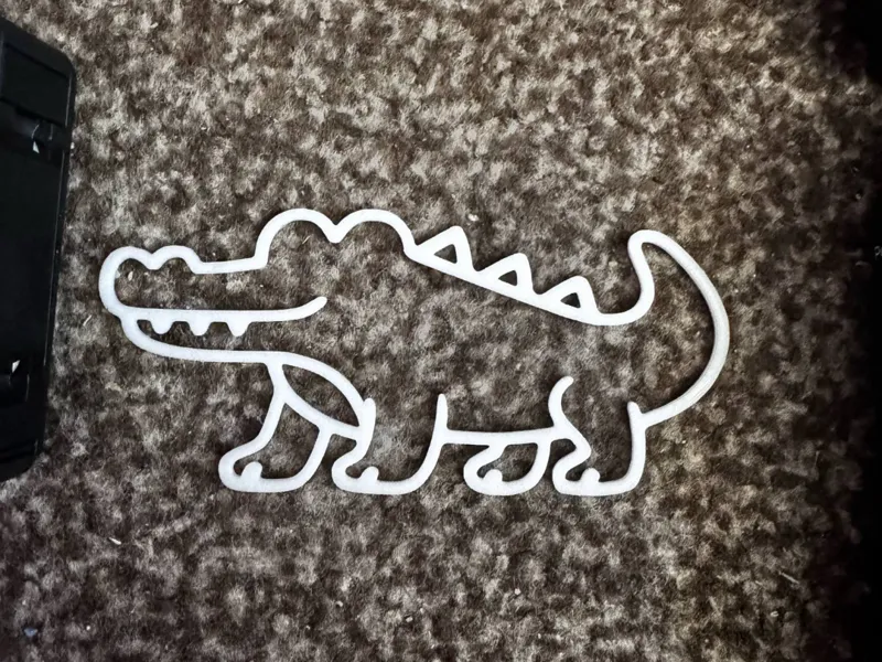 Crocodile Animal Wall Decoration
