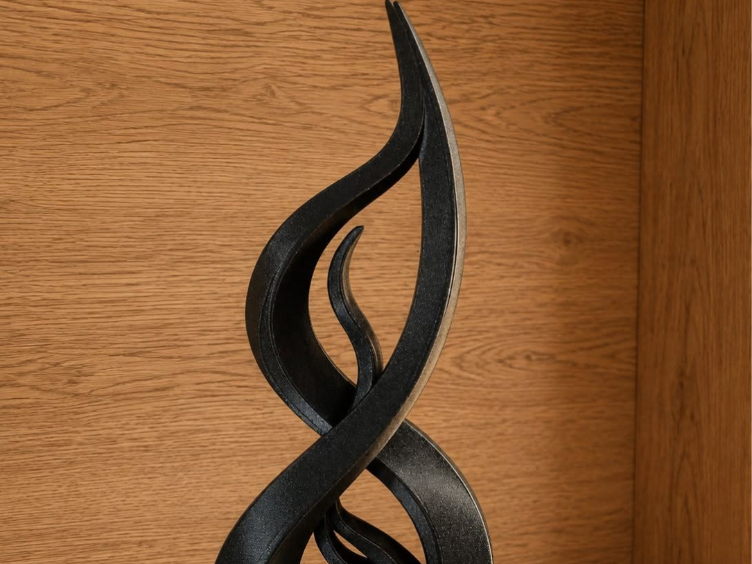 Gartenskulptur Flamme