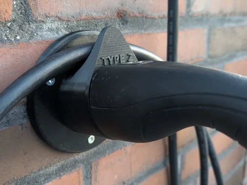 EV charger wall mount for type 2