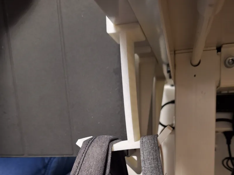 IKEA Desk Edge Hook for Laptop Bags
