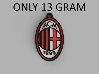AC MILAN - KEYCHAIN - AMS 