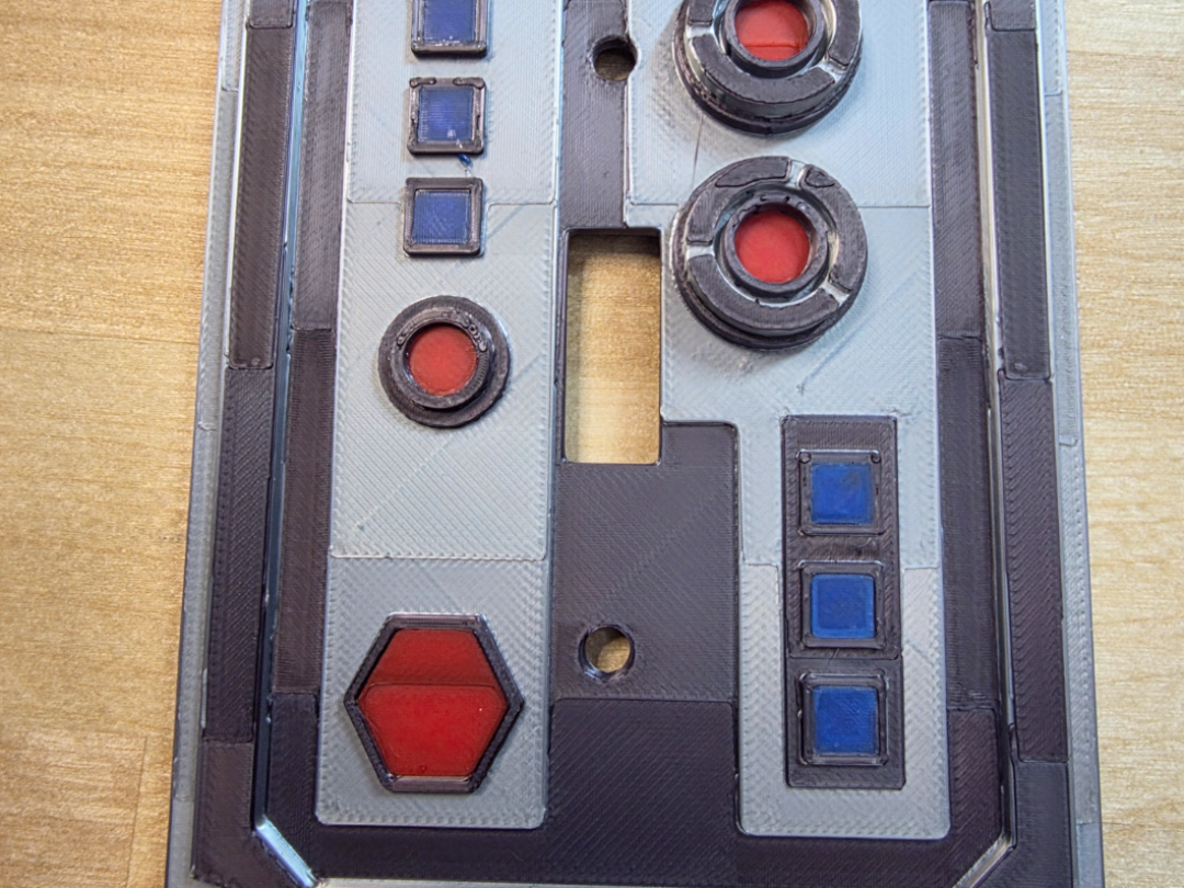 Data Pad Single Switch Panel