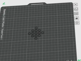 Scan Marker (zweiteilig, PETG, Schwarz/Weiß)