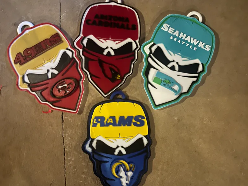 NFC West Skull Chain Pack