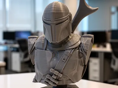 Star Wars Mandalorian Bust