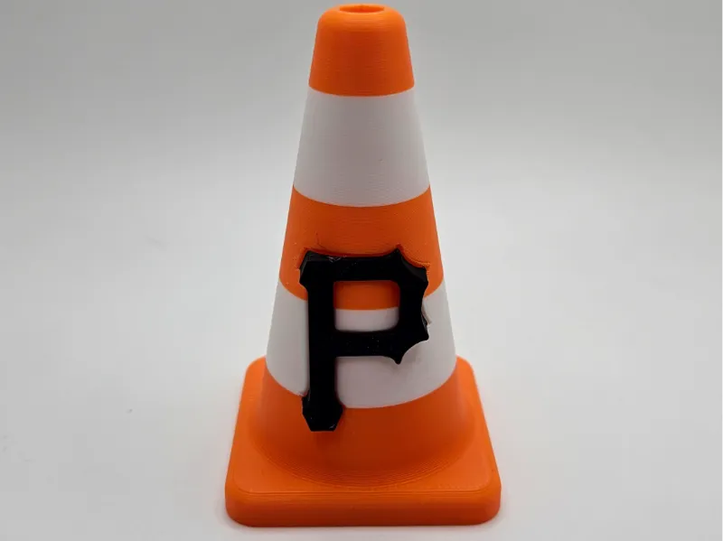 Pittsburgh Pirates Traffic Cone