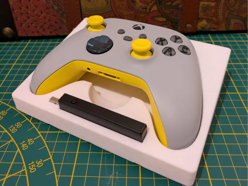 Xbox One controller & dongle holder - Gridfinity