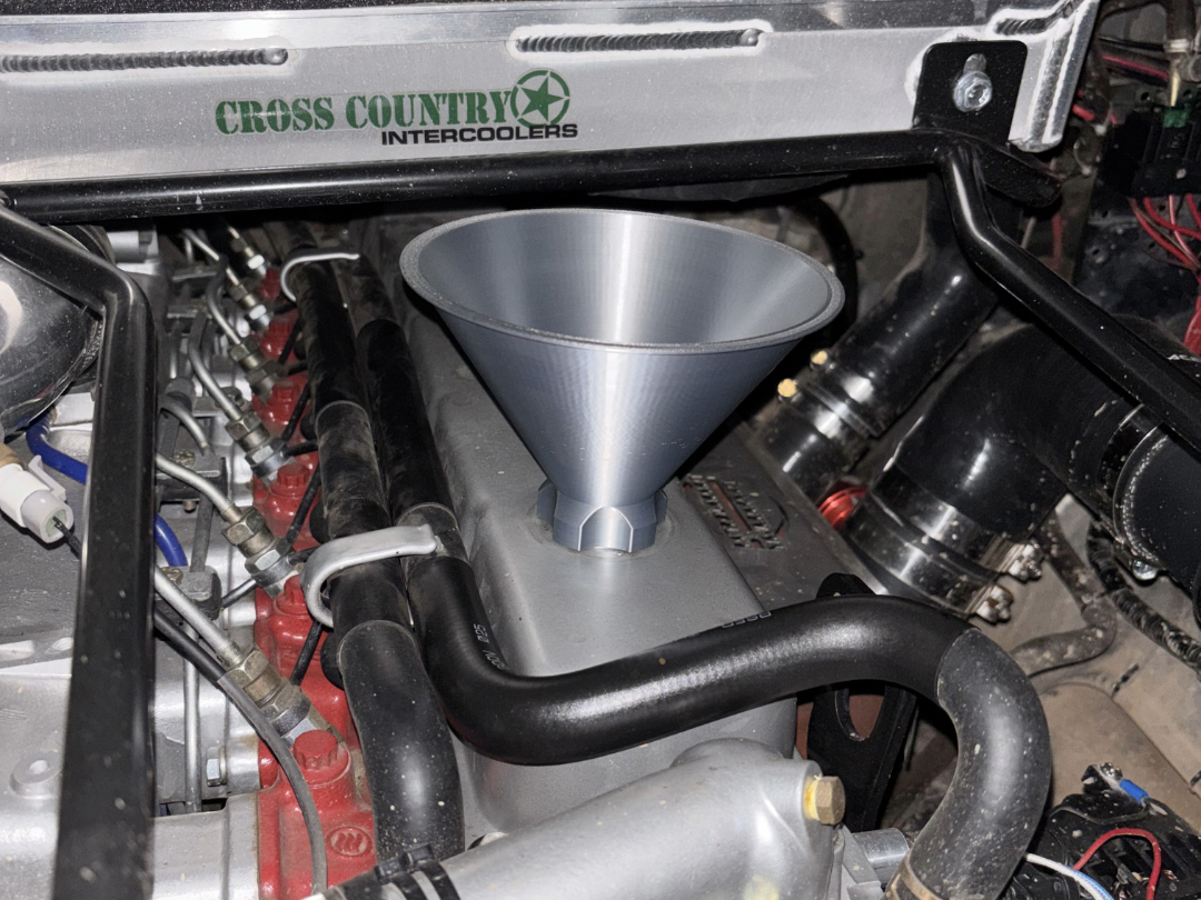 Nissan Patrol TD42 Threaded Funnel