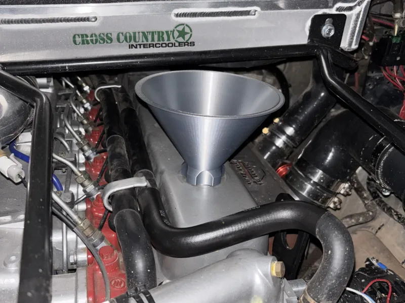 Nissan Patrol TD42 Threaded Funnel