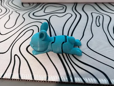 articulating easter bunny / rabbit