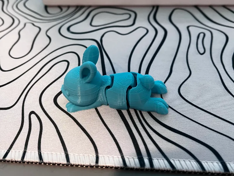 articulating easter bunny / rabbit