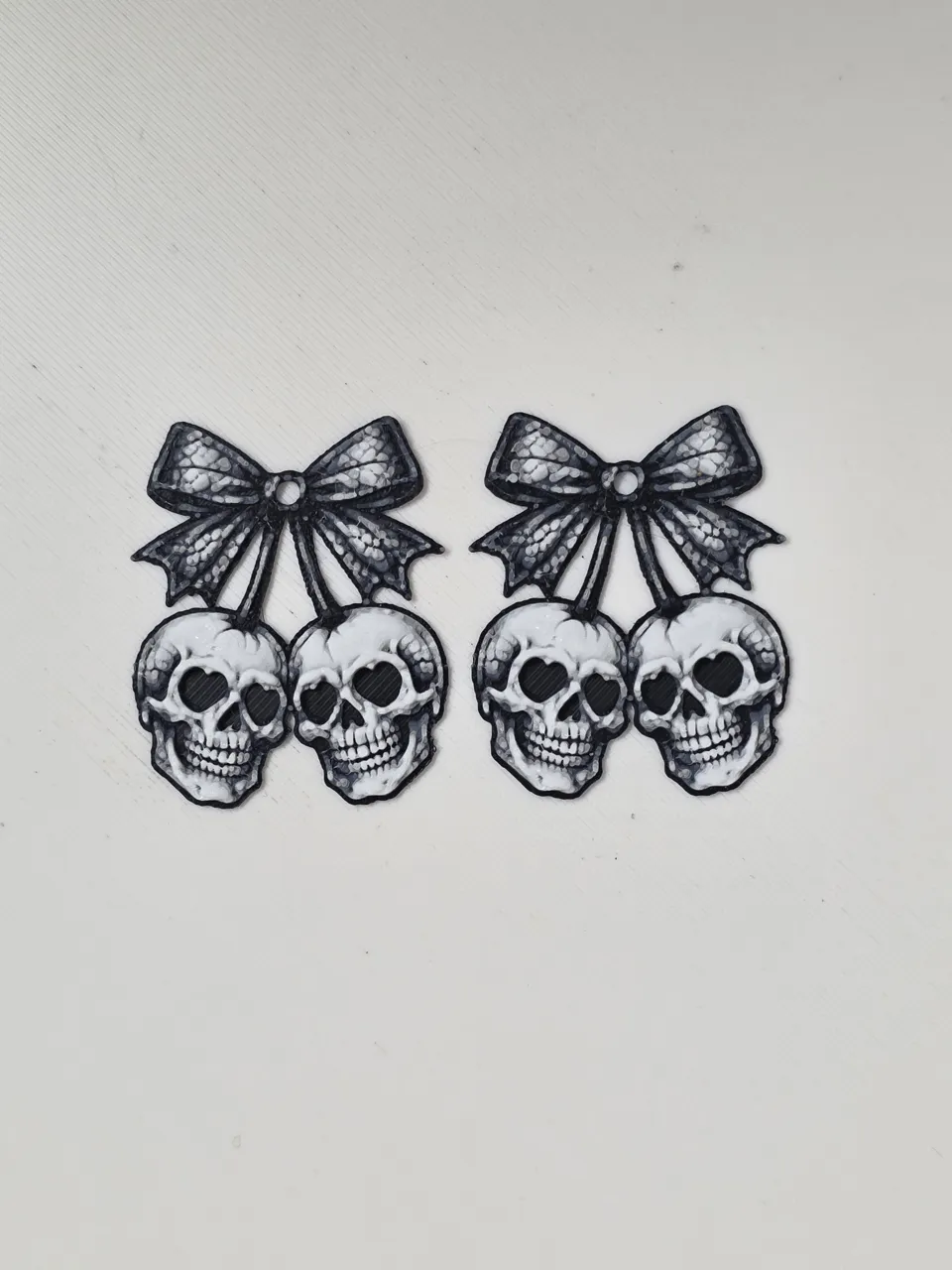 Skull Earrings view 2