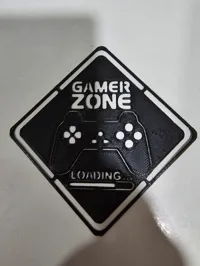 Décoration murale 2D Gamer Zone — photo 2