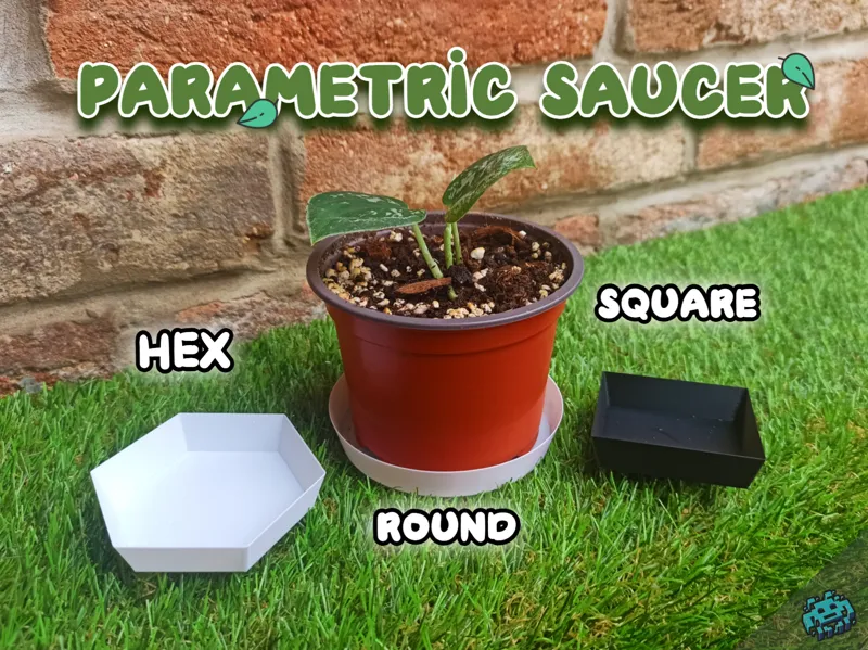 Parametric Plant Pot Saucer - DripTray