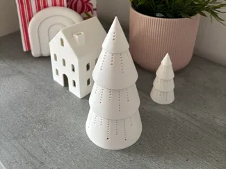 Decoración Navideña Árbol con Estrellas Iluminado