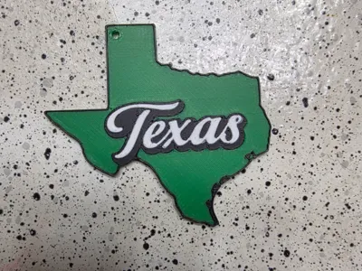 Texas Keychain
