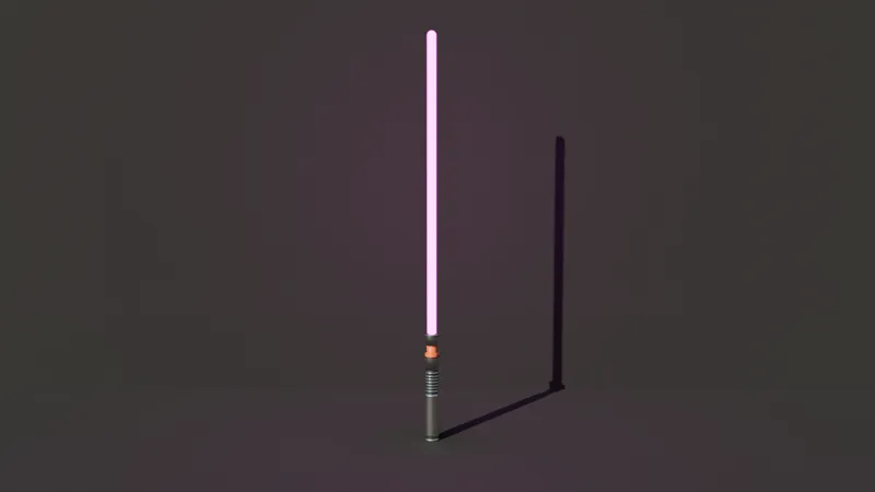 Light saber for Miniature or real life size